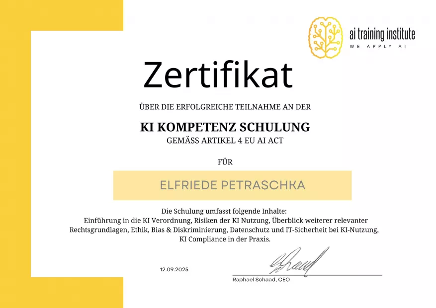 Elfriede Petraschka im Interview über Klarheit und Selbsthilfe
