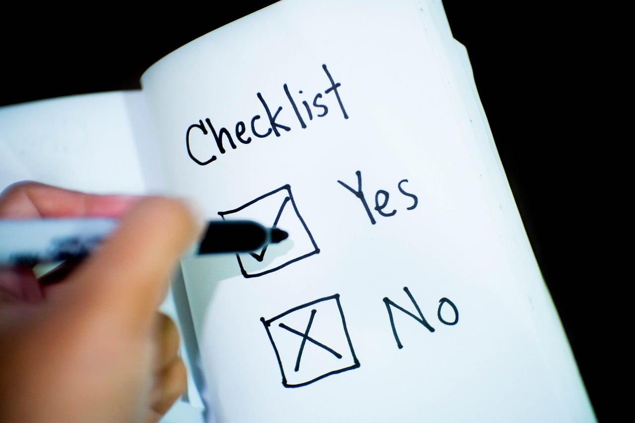 Grenzen-Check Liste für Frauen